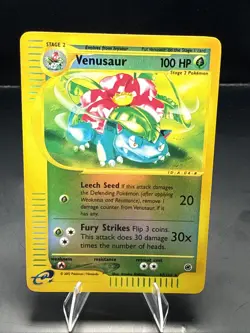 Pokemon Venusaur 67/165 - Expedition Set WOTC 2002 - Reverse Holo Rare - Lp - Image 2