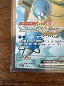 Pokemon TCG - S&V 151 - 184/165 Blastoise ex - Ultra Rare - NM/M - Image 5