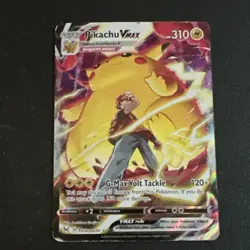 Pokemon Pikachu VMAX Promo SWSH062 Sword & Shield Holo G-Max Volt Tackle English - Image 1