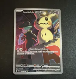 Pokemon TCG Team Rocket's Mimikyu Ascended Heroes Full Art Rare 238/217 English - Image 1