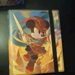 Lorcana Fabled Bundle foils and and non-foils with box & binder approx 200 cards - Image 3
