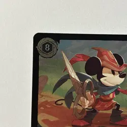 Disney Lorcana First Chapter Mickey Mouse Brave Little Tailor Cold Foil 115/204 - Image 2