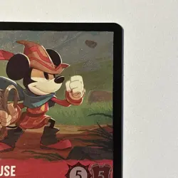 Disney Lorcana First Chapter Mickey Mouse Brave Little Tailor Cold Foil 115/204 - Image 3