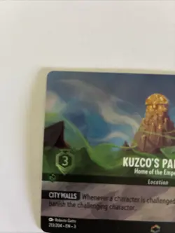 Kuzco's Palace Home of the Emperor Enchanted Disney Lorcana Pack Fresh - Image 2