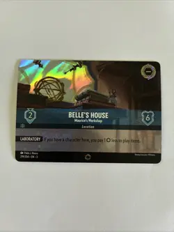Disney Lorcana Belle's House, Maurice's Workshop Enchanted Pack Fresh - Image 1