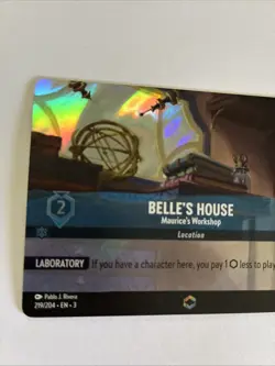Disney Lorcana Belle's House, Maurice's Workshop Enchanted Pack Fresh - Image 2