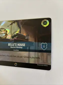 Disney Lorcana Belle's House, Maurice's Workshop Enchanted Pack Fresh - Image 3