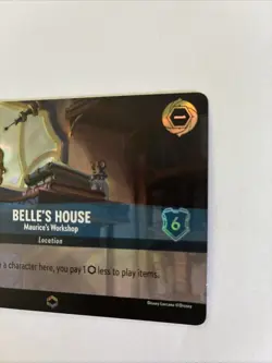 Disney Lorcana Belle's House, Maurice's Workshop Enchanted Pack Fresh - Image 4