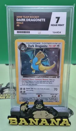 Dark Dragonite Holo Card 5/82 Team Rocket - Ace 10 - Image 1