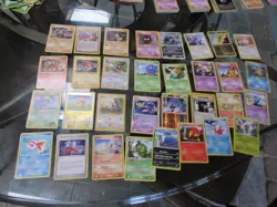 vintage pokemon cards estate lot 96 cards 3 lots of 32 - Image 2