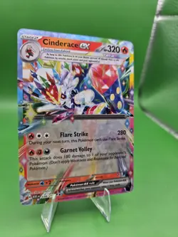 Cinderace EX Full Art Holo 38/217 Ultra Rare Pokemon Card Ascended Heroes - Image 2