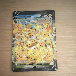 Pokemon Pikachu V-Union Jumbo Full Art Holo Promo Card SWSH141 - Image 1