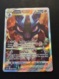 Lucario VSTAR SWSH291 SWSH: Sword & Shield Promo Cards Holo - Image 2