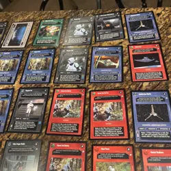 84 Decipher 1999 Star Wars Card Lot Unplayed Cards - Image 3