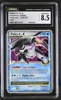 CGC 8.5 Palkia G LV.X 2009 Platinum 125/127 Holo Pokemon Card - Image 1