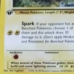 Pikachu 60/64 Pokemon TCG 1st Edition Jungle - Image 4