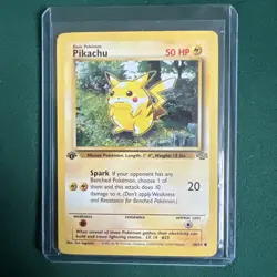 Pokemon TCG Pikachu Jungle Card 60/64 Vintage 1999 1st Edition *Mint* - Image 1