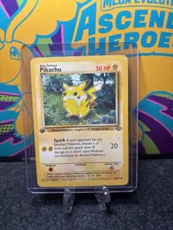 Pokemon TCG Pikachu Jungle 60/64 Regular 1st Edition Common MP - Image 1