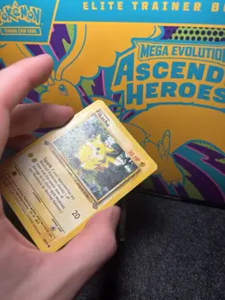 Pokemon TCG Pikachu Jungle 60/64 Regular 1st Edition Common MP - Image 3