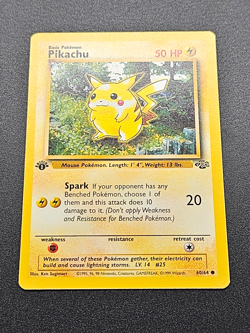 Pokemon TCG: Pikachu 1st Edition 60/64 Jungle LP - Image 3
