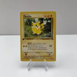 Pokemon Pikachu Card 60/64 1st Edition Jungle Set Non-Holo Vintage 1999 WOTC - Image 1