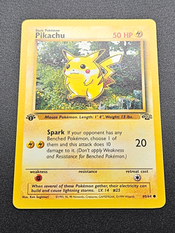 Pokemon TCG: Pikachu 1st Edition 60/64 Jungle LP - Image 3