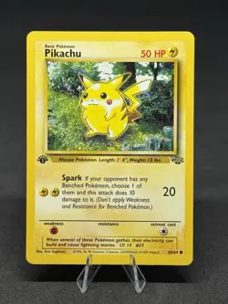 Pokemon Pikachu 60/64 Jungle 1st Edition Regular - Image 1
