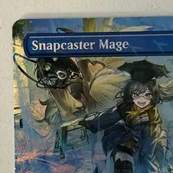 Snapcaster Mage (Borderless) (Chocobo Track Foil) Commander: Final Fantasy Foil - Image 2