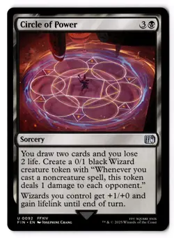 Circle of Power 92 FINAL FANTASY Normal NM - Image 1