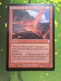 Volcanic Spray - Odyssey - Magic the Gathering MTG Nice! - Image 1