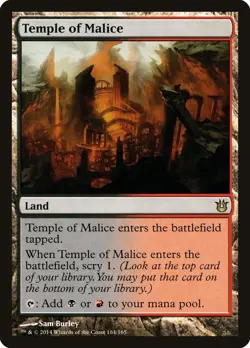 NM Foil Temple of Malice 164 - Image 1