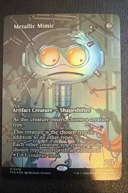 Metallic Mimic (Borderless) Teenage Mutant Ninja Turtles Source Material Foil - Image 1