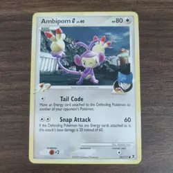 Ambipom 56/111 - MP Rising Rivals - 2009 Common Pokemon TCG Card - Image 1