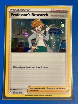 Professor's Research 060/072 Cosmos Holo Shining Fates Pokemon TCG Card NM Promo - Image 1