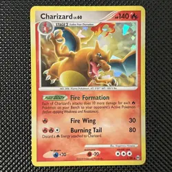 Charizard 1/99 Platinum Arceus Cracked Ice Holo Rare Pokemon Card TCG Near Mint - Image 1