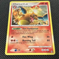 Charizard 1/99 Platinum Arceus Cracked Ice Holo Rare Pokemon Card TCG Near Mint - Image 2