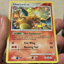 Charizard 1/99 Platinum Arceus Cracked Ice Holo Rare Pokemon Card TCG Near Mint - Image 3