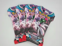 Pokemon TCG Scarlet & Violet Paradox Rift Blister Pack Lot of 4 Factory Sealed🔥 - Image 1