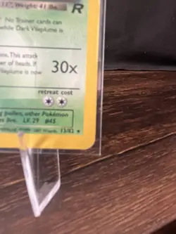 Pokemon Dark Vileplume Team Rocket Holo Rare Unlimited 13/82 2000 60 HP English - Image 4