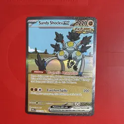 Pokemon TCG Sandy Shocks ex - 250/182 - Special Illustration Rare - NM/LP - Image 1