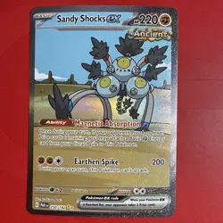 Pokemon TCG Sandy Shocks ex - 250/182 - Special Illustration Rare - NM/LP - Image 2