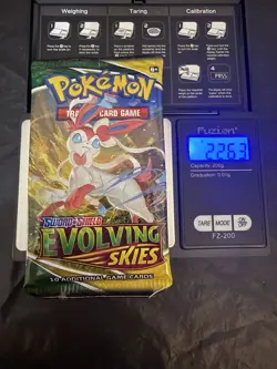 Pokemon Evolving Skies HEAVY Booster Pack Sealed x1 - Image 1