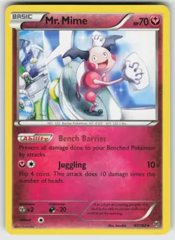 Mr. Mime Rare XY - BREAKthrough 97/162 Pokemon - Image 1