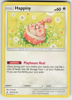Happiny Uncommon SM - Unbroken Bonds 161/214 Pokemon - Image 1