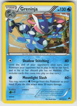 Greninja Rare XY - BREAKpoint 40/122 Pokemon - Image 1