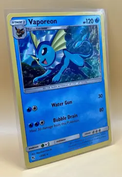 Vaporeon 18/68 – Hidden Fates (Holo Rare) - NM - 2019 Pokemon TCG - Image 5