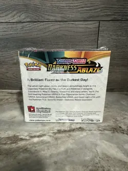 Pokemon TCG Sword & Shield Darkness Ablaze Booster Box Sealed Box Fresh - Image 2