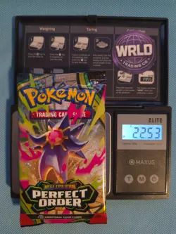 (HEAVY)🔥 22.53g Pokemon TCG Perfect Order Booster Pack Factory Sealed✅ - Image 1