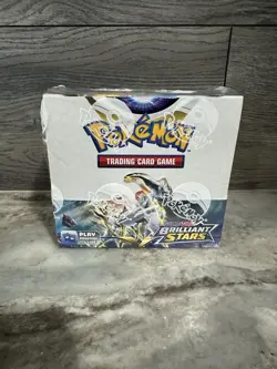 Pokemon Sword & Shield Brilliant Stars Booster Box Sealed Case Fresh✨⭐🌟 820650829963 - Image 1