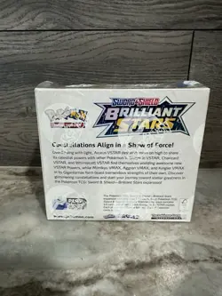 Pokemon Sword & Shield Brilliant Stars Booster Box Sealed Case Fresh✨⭐🌟 820650829963 - Image 2
